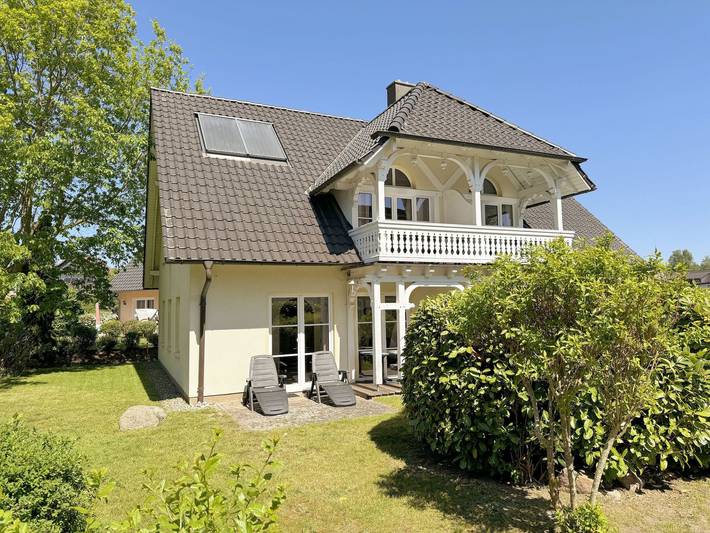 Ferienwohnung für 4 Personen, mit Terrasse und Garten