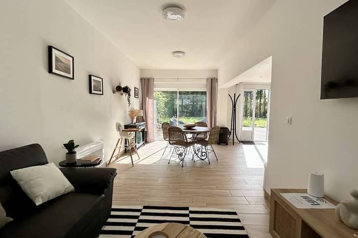 Location de vacances pour 4 personnes, avec jardin à Ponthoile