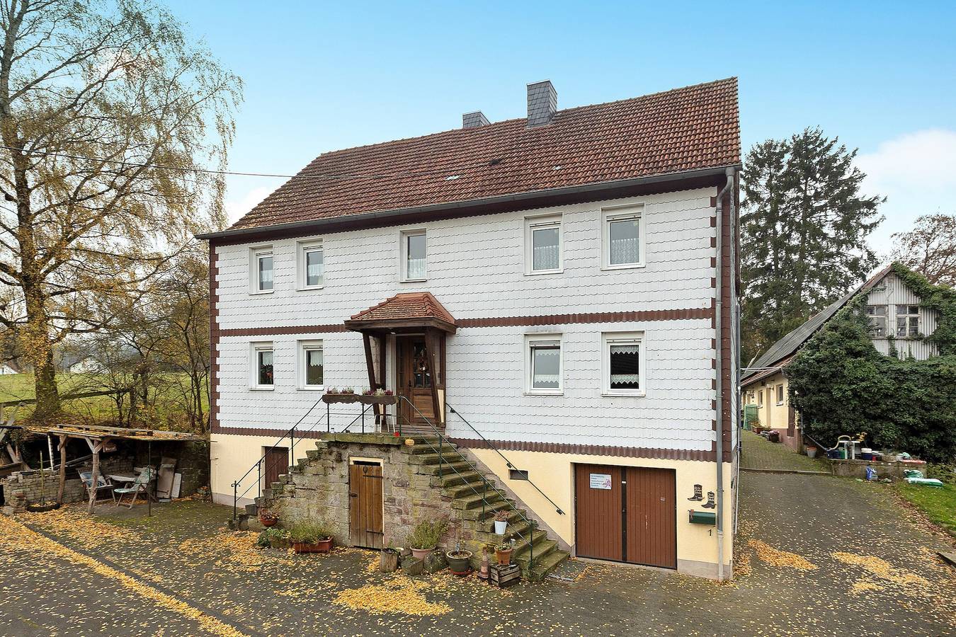 Ganze Wohnung, Ferienwohnung 'Scholz' mit Gemeinschaftsgarten und Wlan in Sinntal, Rhön-Hessen