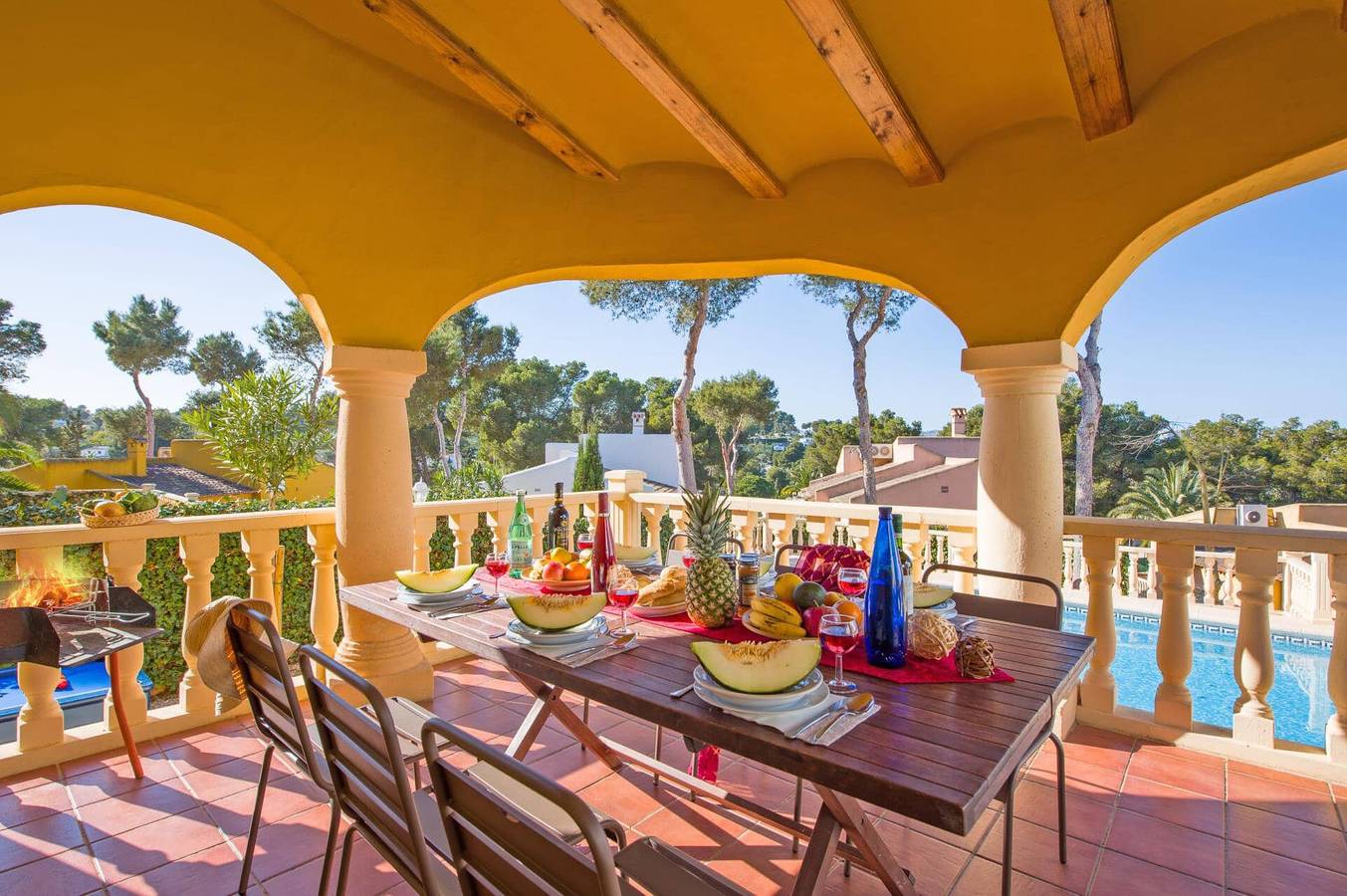 Villa für 6 Personen mit Garten in El Tossalet, Jávea