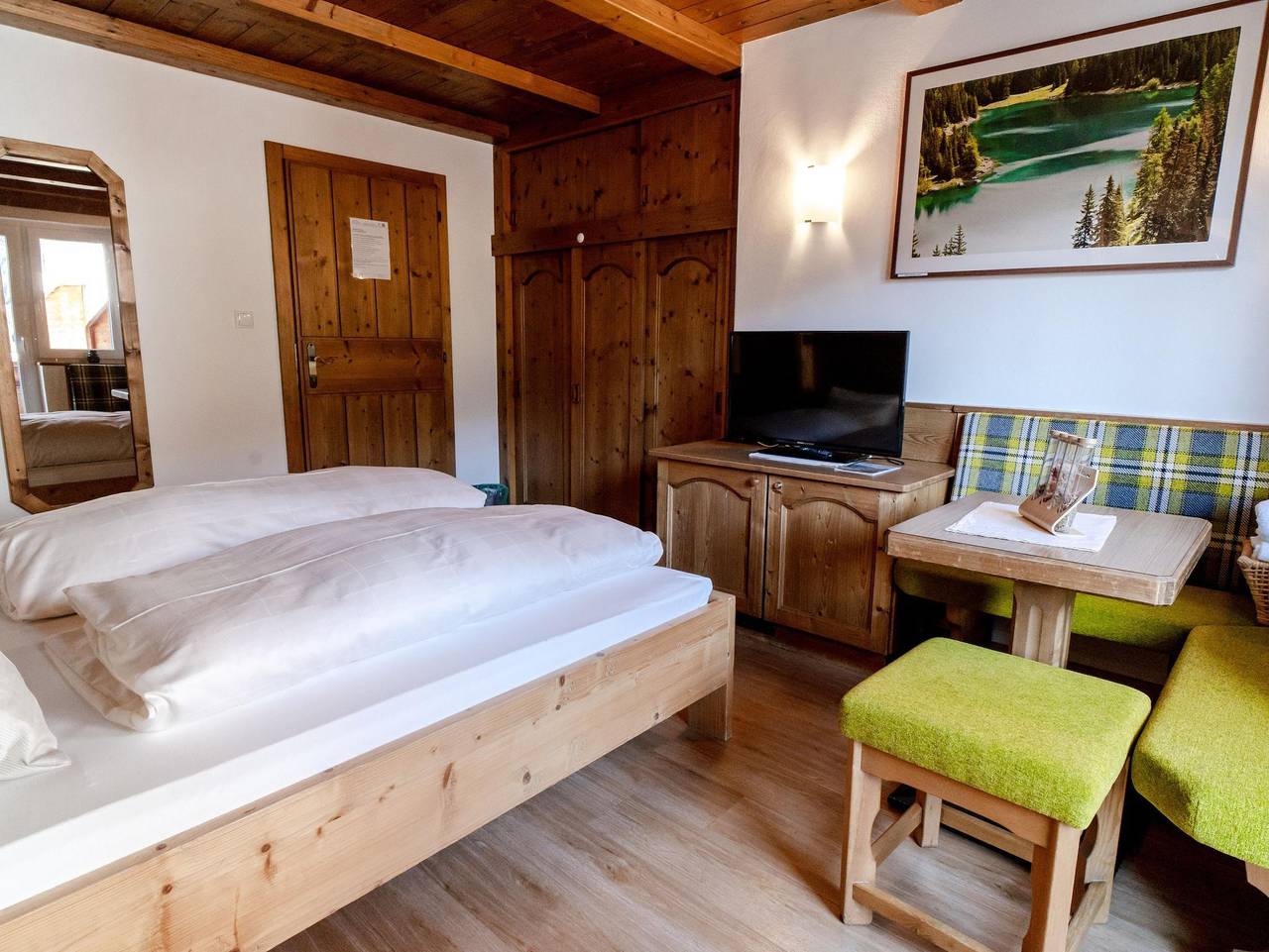 Alpengasthof Hohe Burg - Doppelzimmer Comfort in Stubaier Alpen, Trins