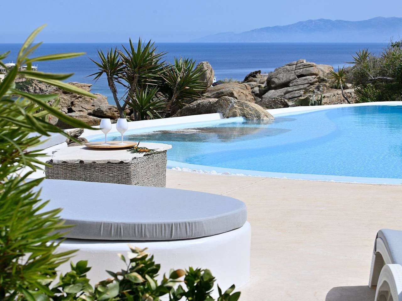 "Paraga Villa 2" mit Whirlpool in Platis Gialos, Mykonos