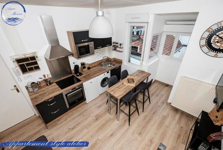 Gîte pour 2 personnes, avec terrasse dans Plage de Malo-les-Bains