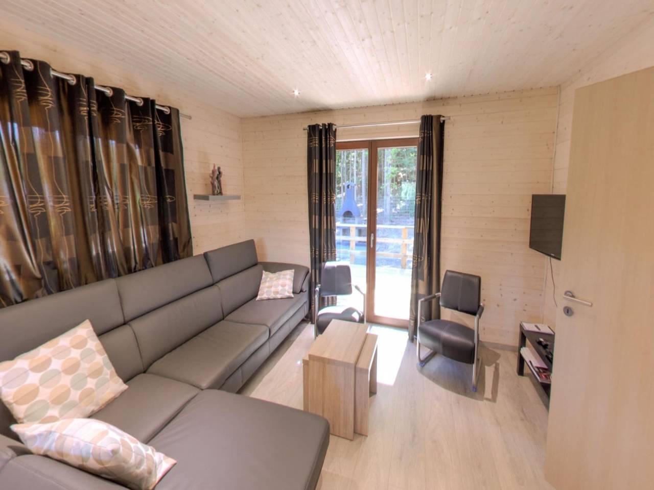 Luxe chalet met sauna in het bos nabij Durbuy in Barvaux-sur-Ourthe, Durbuy