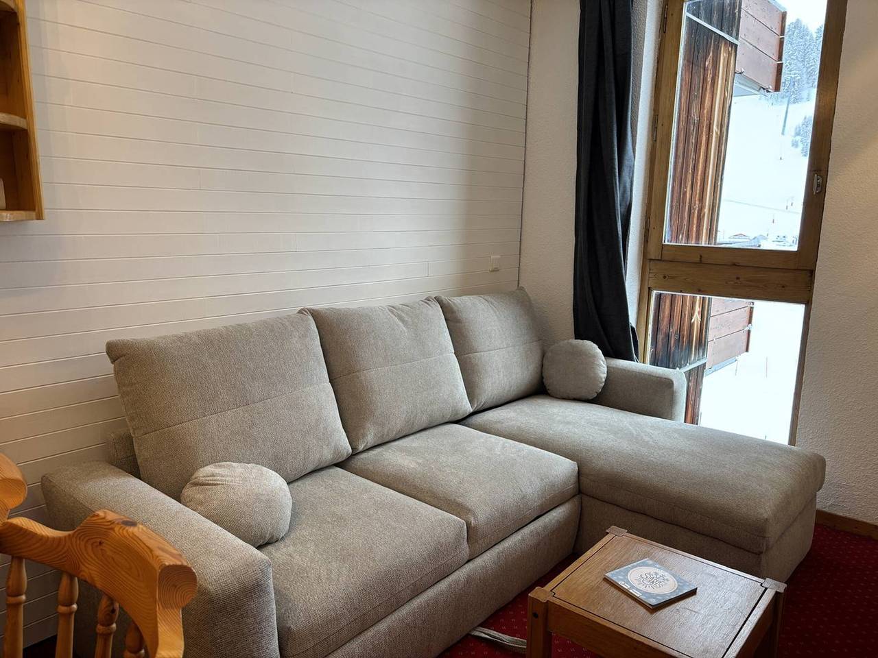 Studio entier, Studio divisible, balcon sud, proche télécabine in La Plagne, La Plagne-Tarentaise