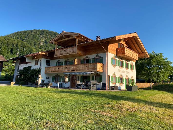 Ganze Ferienwohnung, Haus Unterstöberl - Ferienwohnung Watzmann 40qm, 1-2 Personen, 1 Schlafzimmer, Wohnküche, Bad/Wc, in Bischofswiesen, Berchtesgadener Alpen