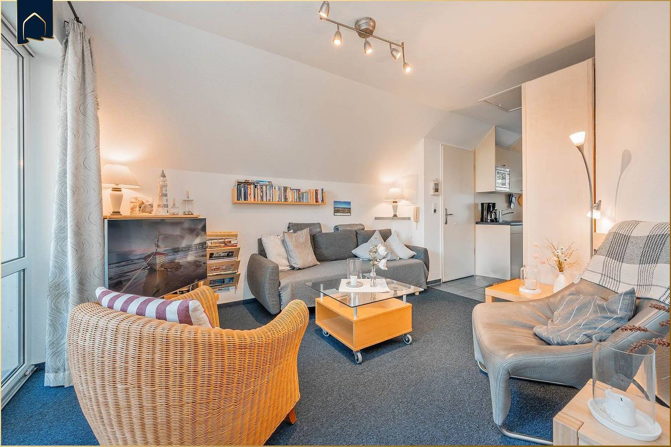 Ganze Wohnung, Moderne Ferienwohnung in Koserow mit Balkon – nur 50 m bis zum Strand! in Ostseebad Koserow, Koserow