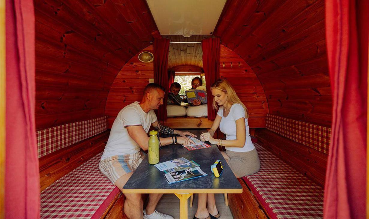 Azur Camping Schwäbische Alb in Sonnenbühl, Neckar-Alb