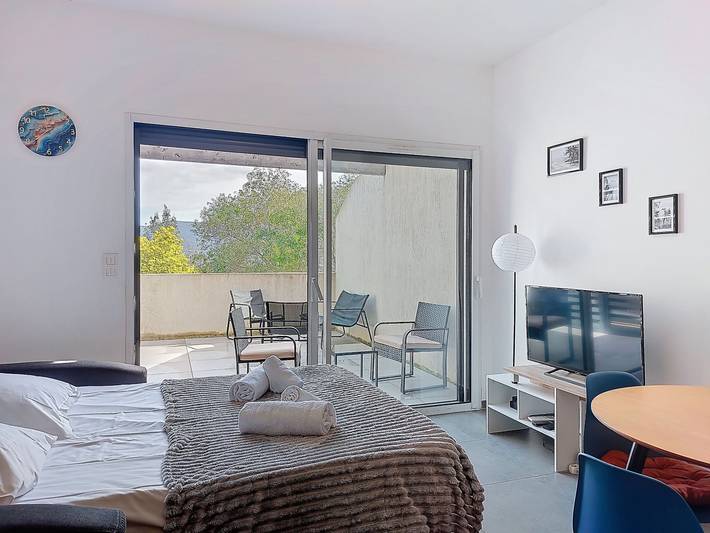 Ganze Wohnung, Studio Côté Sud 5 in Porto-Vecchio, Sartène und Umgebung
