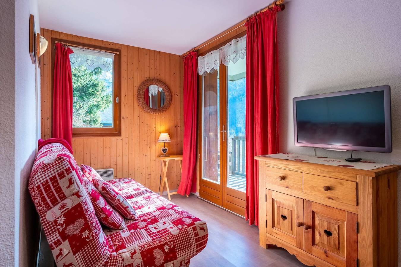 Apartamento vacacional entero, Viktorsun 1 : T2 terrasse ensoleillée, superbe vue montagnes in La Clusaz, Región de Annecy