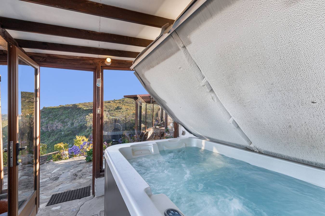 Casa Mirador del Sur – Ruhiges Landhaus mit privatem Garten und Jacuzzi auf Gran Canaria in Las Palmas, Gran Canaria Nord