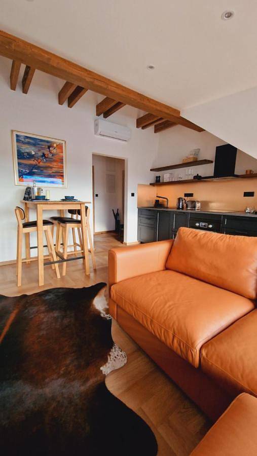 Apartament wakacyjny dla 2 osób, z taras i widok w Mikulov