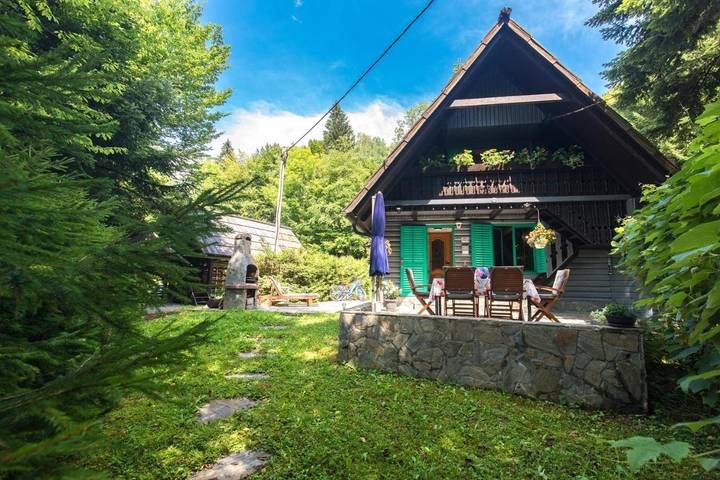 Ferienhaus für 5 Personen, mit Balkon und Sauna