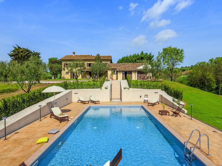 Ferienhaus für 4 Personen, mit Pool in Marche - 2