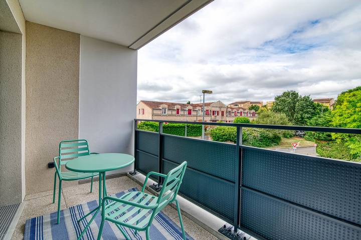 Apartamento entero, Apartamento de vacaciones para 4 personas con balcón in Castanet-Tolosan, Canal del Mediodía