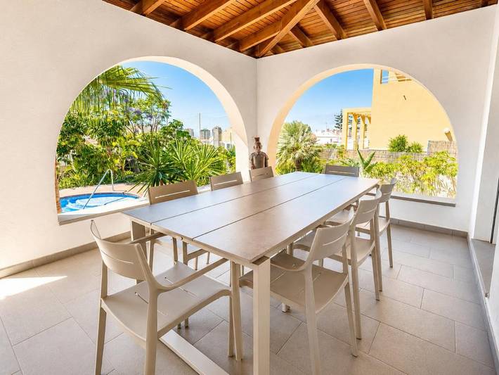 Casa rural para 10 personas, con Terraza y Jardín además de Piscina y Vistas en Enix - 4