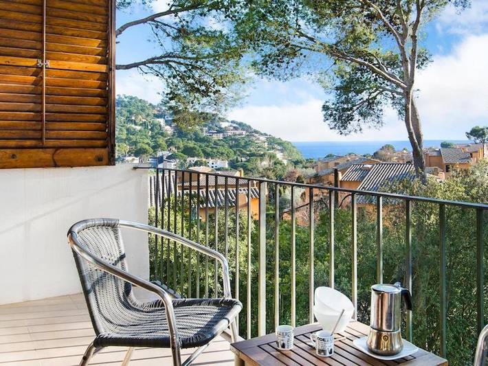 Vakantieappartement voor 4 personen, met tuin en zwembad in Llafranc