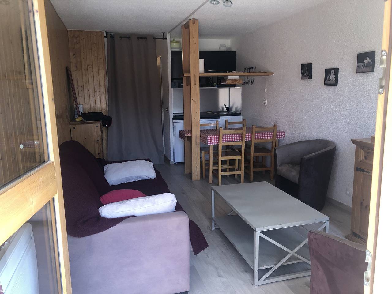 Studio entier, Plein Sud A N°2106 - St4 in Mont-de-Lans, Les Deux Alpes