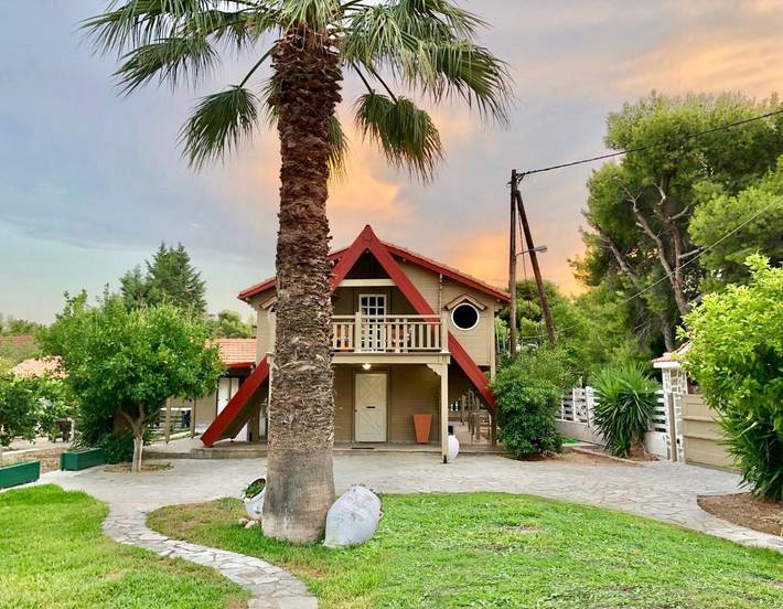 Villa für 5 Personen, mit Ausblick und Garten sowie Terrasse - 1