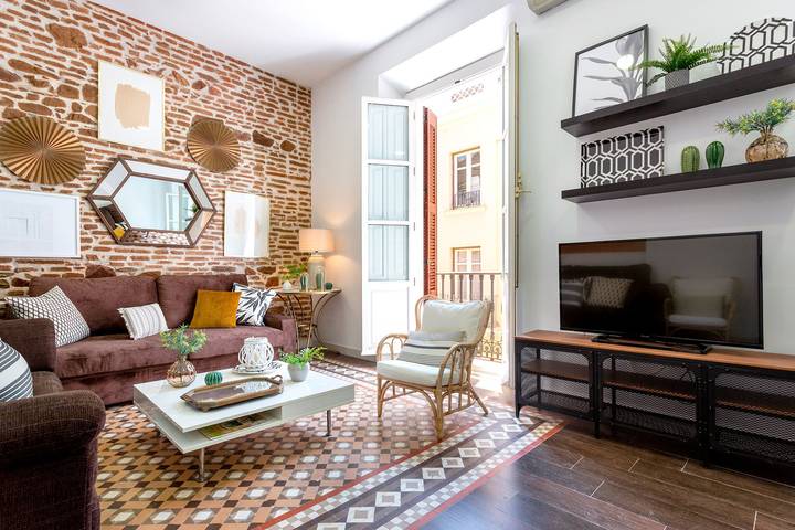Appartamento per 8 persone, con Balcone a Malaga Centro Historico