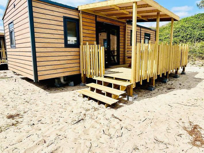Nature et vacances Camping Cristal D'Opale - Mobilheim 4 personen - Komfort + 2 Zimmer in Dannes, Boulogne-sur-Mer und Umgebung