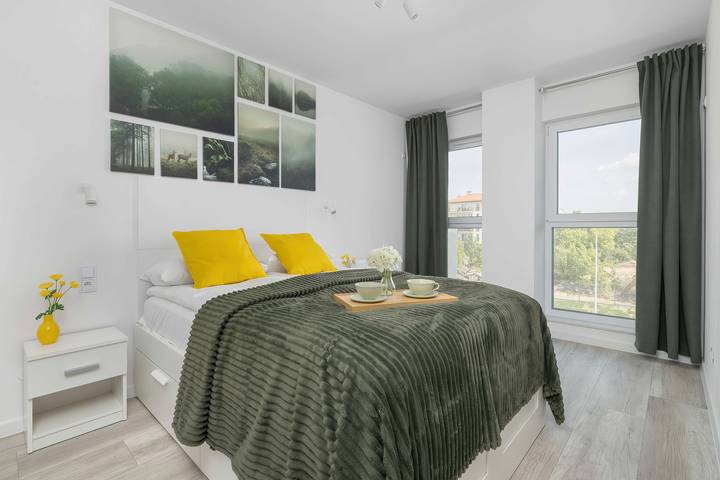 Apartament wakacyjny dla 4 osób, z Ogród w Sosnowiec