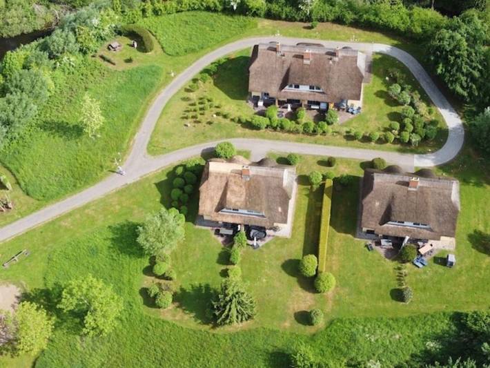4 Sterne Reetdachhaus Hasel 1 mit Sauna, Kamin, Wlan - Dhh Hasel 1 in Puddemin, Poseritz