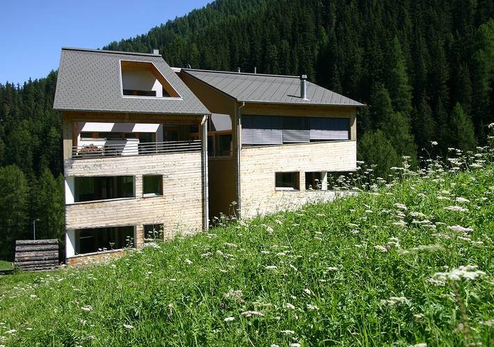 Ferienwohnung für 3 Personen, mit Sauna und Garten sowie Terrasse, mit Haustier in Graubünden - 2