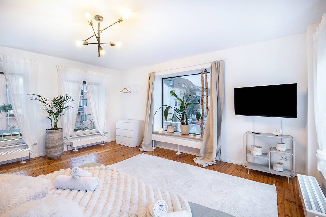 Apartamento entero, Apartamento 'Luxus Am Bauhausmuseum' con Terraza Privada, Jardín Privado y Wi-Fi in Dessau, Reino de Jardines de Dessau-Wörlitz