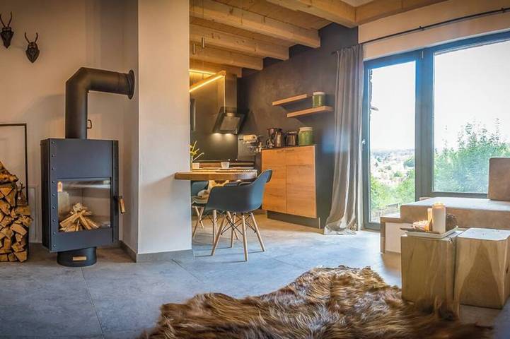 Chalet für 4 Personen, mit Balkon und Garten sowie Sauna in Zella-Mehlis
