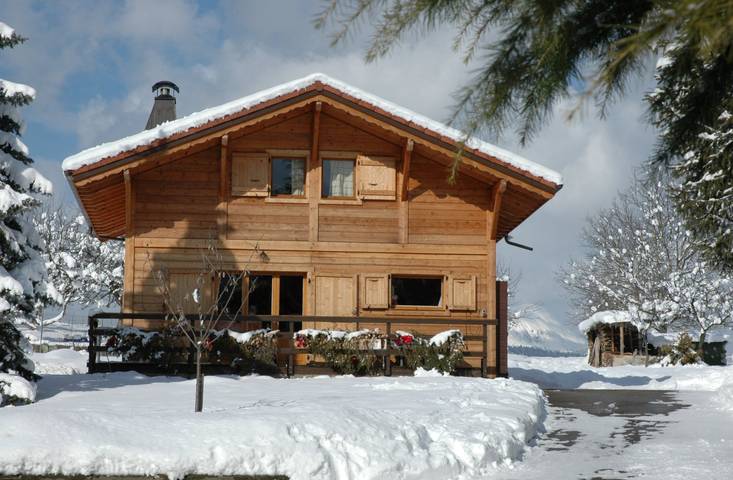 Chalet pour 8 personnes, avec jardin et balcon
