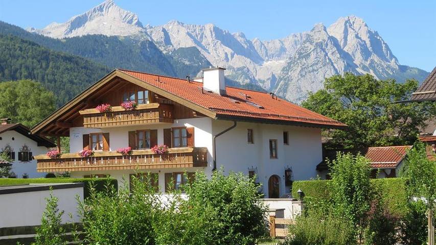 Appartement voor 2 personen, met balkon, kindvriendelijk in Garmisch-Partenkirchen