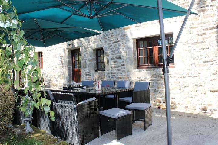 Maison de vacances pour 12 personnes, avec jacuzzi et jardin