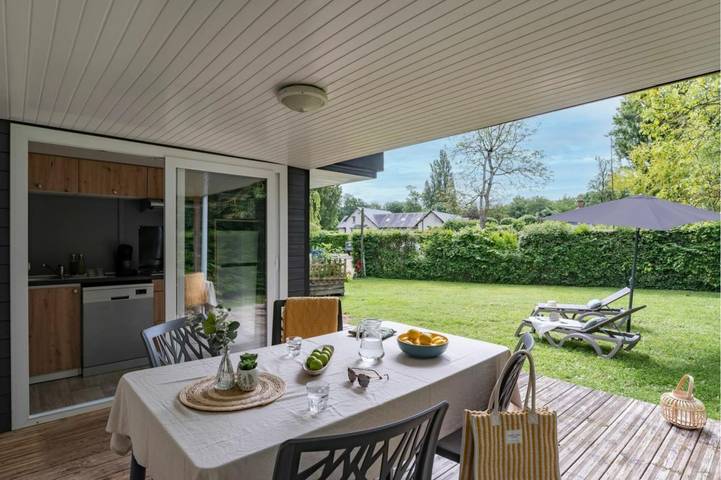 Mobil home pour 4 personnes, avec jardin ainsi que piscine et terrasse, adapté aux familles à Muides-sur-Loire - 3