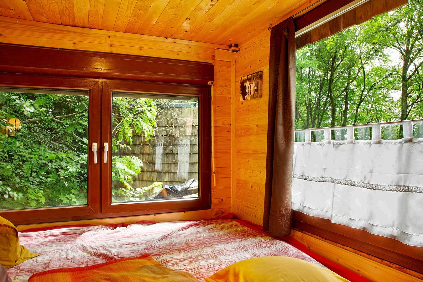 Casa de vacaciones 'Tinyhaus 1' con vistas a la montaña y terraza privada in Schöllnach, Vorderer Bayerischer Wald