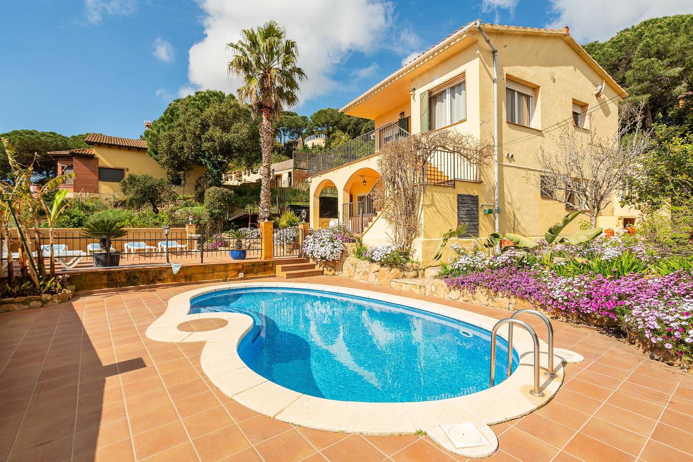 Maison de vacances « Profitez de la Costa Brava » avec vue mer, piscine privée et Wi-Fi in Lloret de Mar, Costa Brava