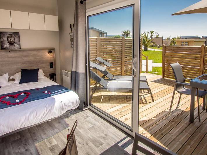 Mobil home pour 2 personnes, avec sauna à Langrune-sur-Mer - 3