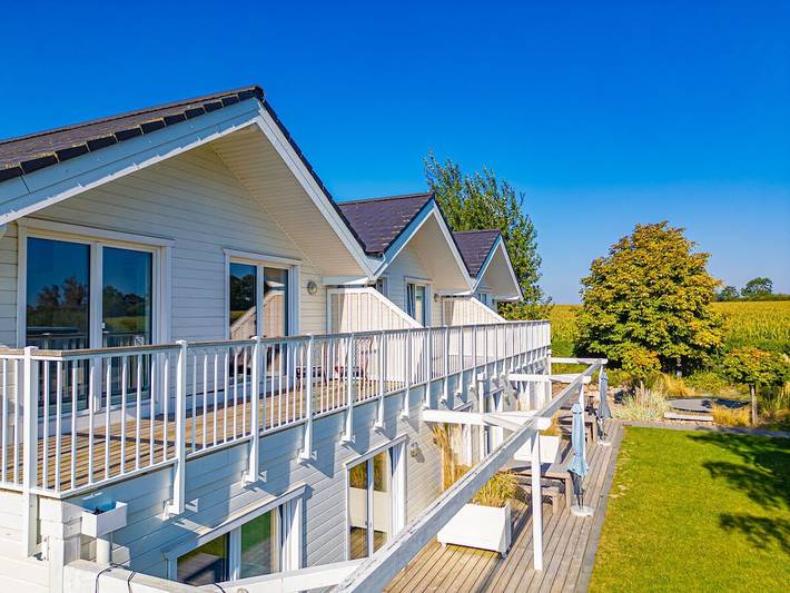 Ferienhaus für 4 Personen, mit Balkon und Terrasse sowie Garten in Oldenburg in Holstein