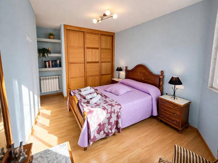 Maison de campagne pour 7 personnes, avec vue et terrasse à Sarria (Lugo)