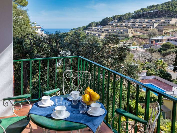 Ferienwohnung für 4 Personen, mit Balkon in Sa Riera