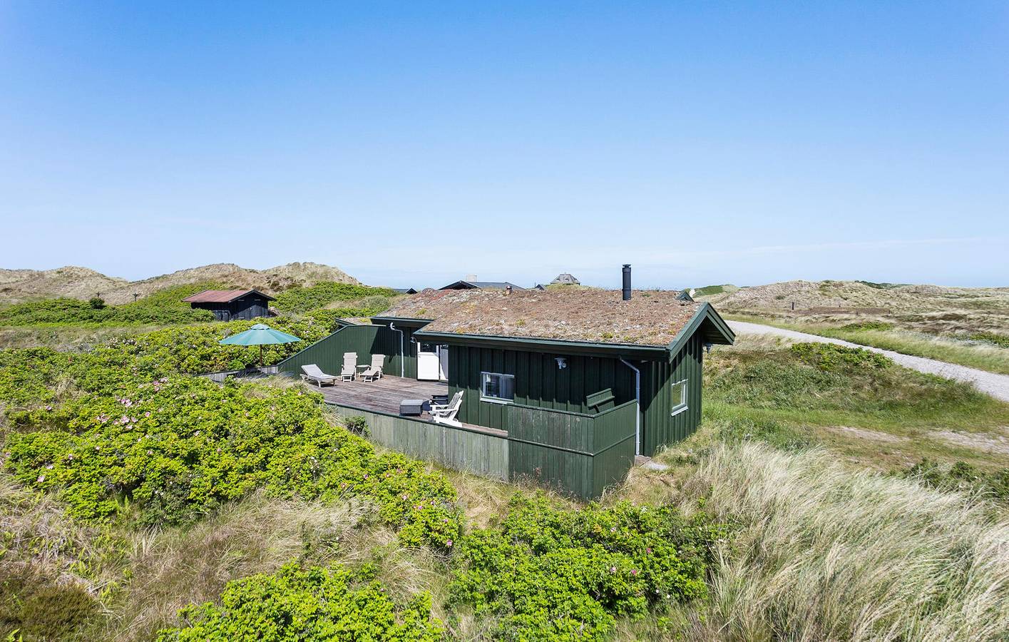 Feriehus for 6 personer med terrasse in Skagen, Tannis Bugt