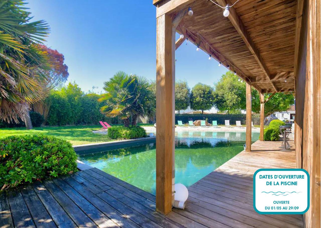 Lagon naturel et détente - pour 6 in Jard-sur-Mer, Vandea
