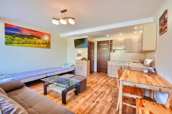 Apartament wakacyjny dla 7 osób, z ogród, zwierzęta dozwolone w Sanok