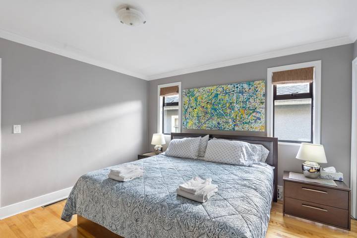 Location de vacances pour 4 personnes, avec balcon et jardin, adapté aux familles à Vancouver - 3