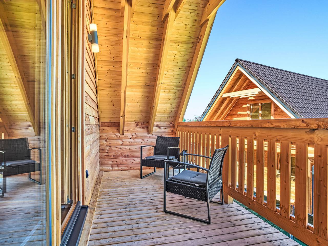 Luxus Chalets 1 in Sankt Oswald-Riedlhutte, Šumava Mountains