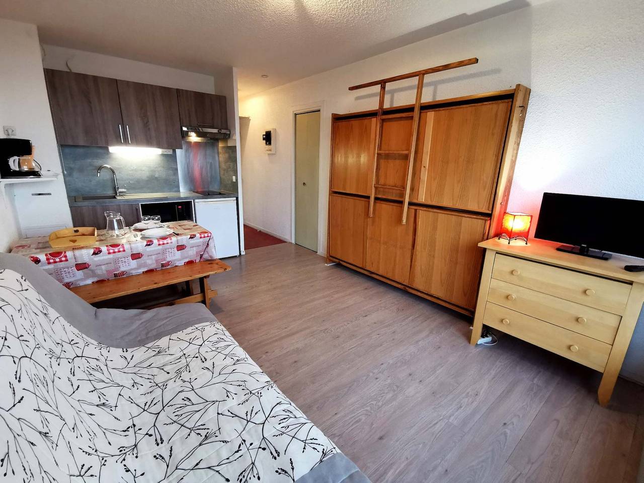 Studio entier, Studio confortable au cœur des Adrets-Prapoutel, animaux admis in Prapoutel, Les Adrets