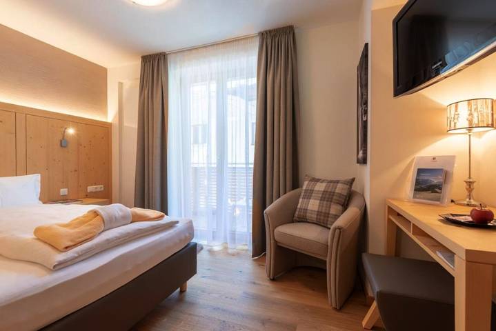 Maison d’hôte pour 3 personnes, avec vue ainsi que sauna et balcon à Lech - 4