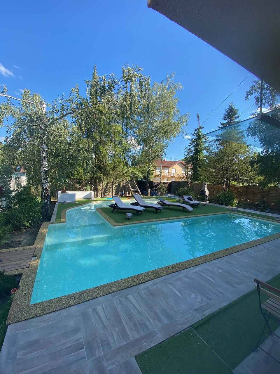 Ganzes Studio, Ferienwohnung mit Pool, Whirlpool und Sauna in der Nähe vom Freistrand in Siofok, Siófok und Umgebung