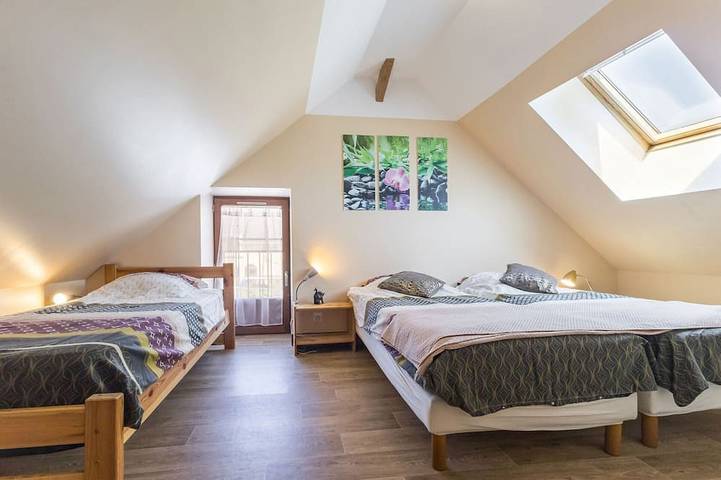 Gîte pour 15 personnes, avec jardin, animaux acceptés à Nort-sur-Erdre - 4