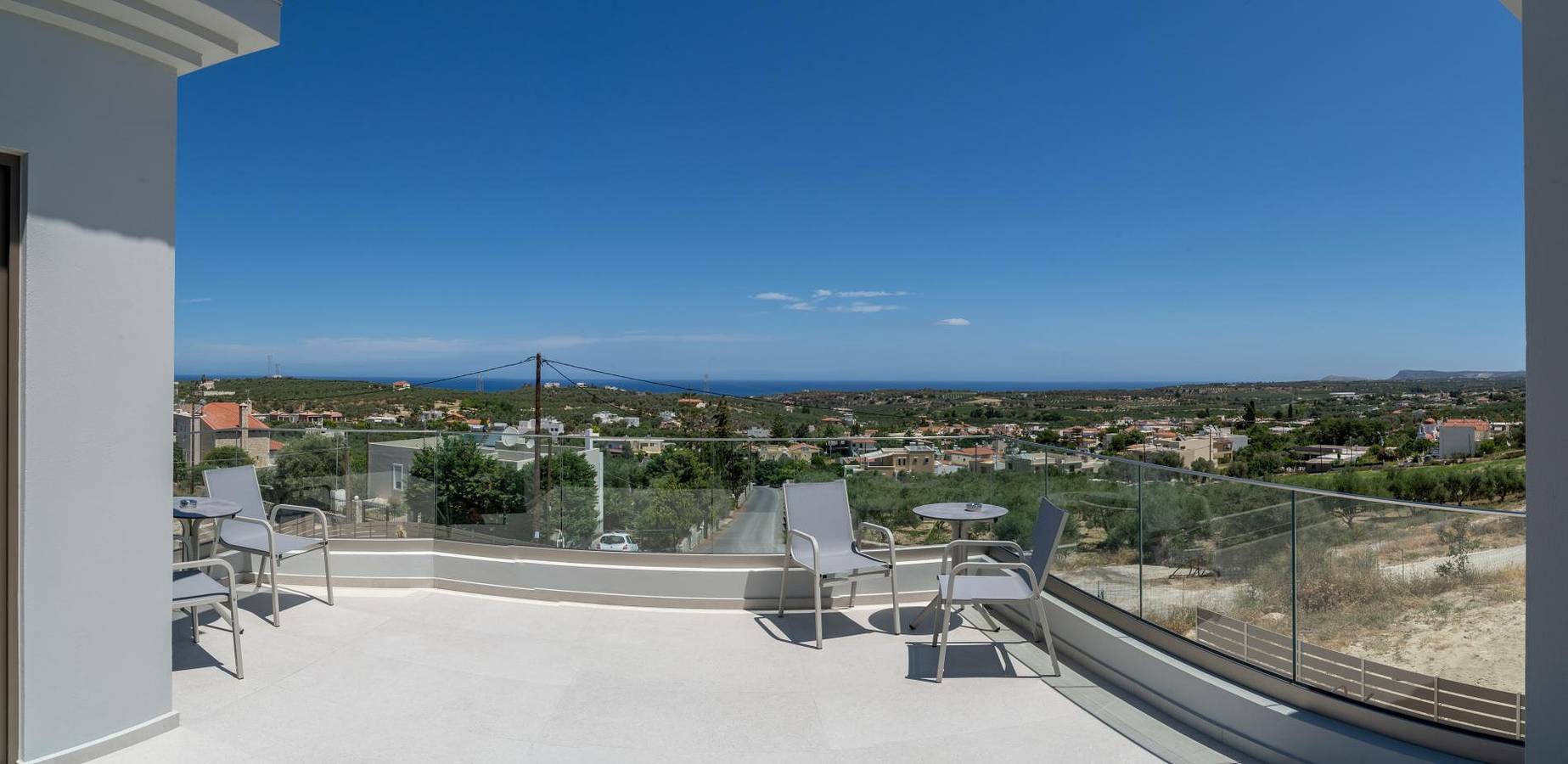 Villa für 6 Personen mit Meerblick in Rethymno und Umgebung